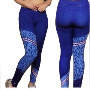 Athleta Asym High Rise Camo Sonar 7/8 Legging (activewear) Women’s Size Small